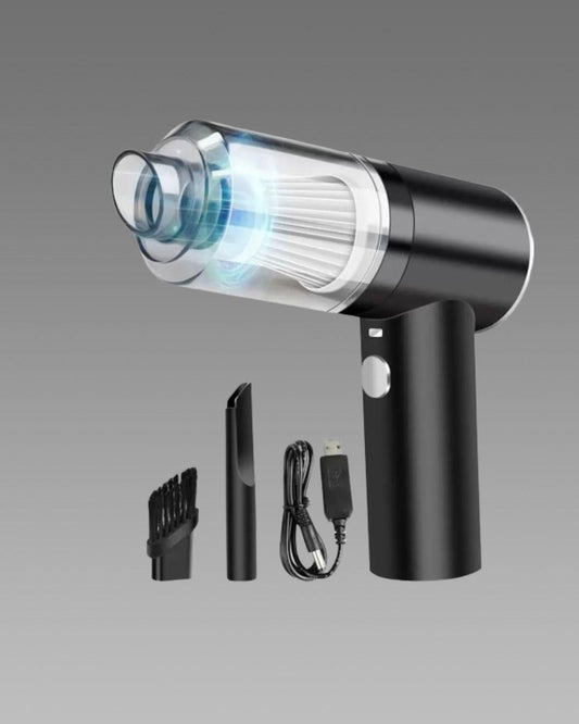 3 in 1 Portable Car Vacuum Cleaner with Blower | USB Rechargeable Wireless Handheld Car Vacuum Cleaner Traveling, Camping Reusable,Portable,Rechargeable