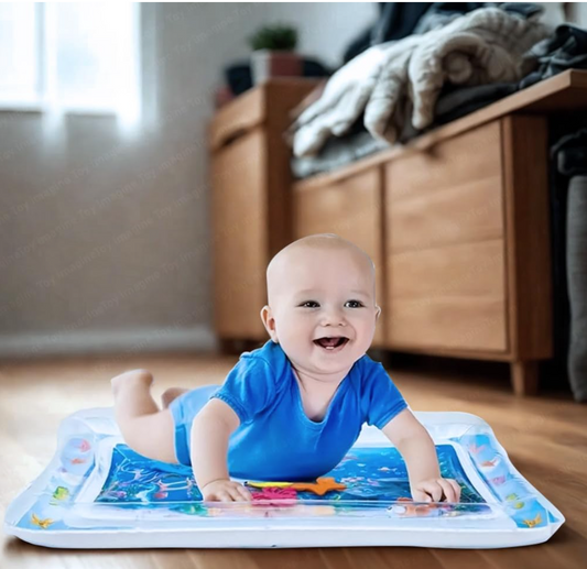 Toy Imagine Tummy Time Water Mat for Babies | Sensory Play Gym for 6-12 Months | Newborn Baby Essentials | Water-Filled Activity Mat | Baby Gifts | Pack of 1